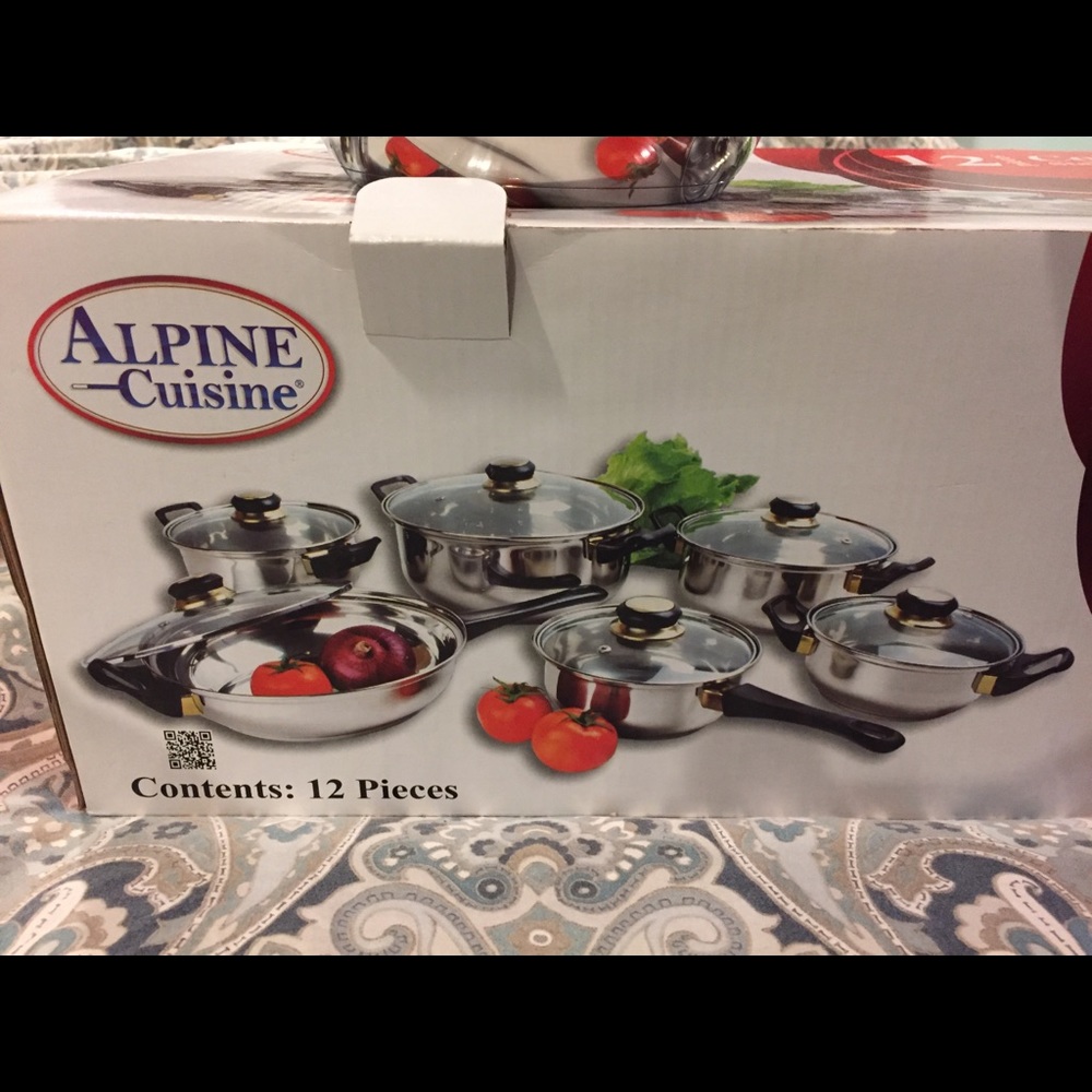 NEW Cookware Set Alpine cuisine 12pc